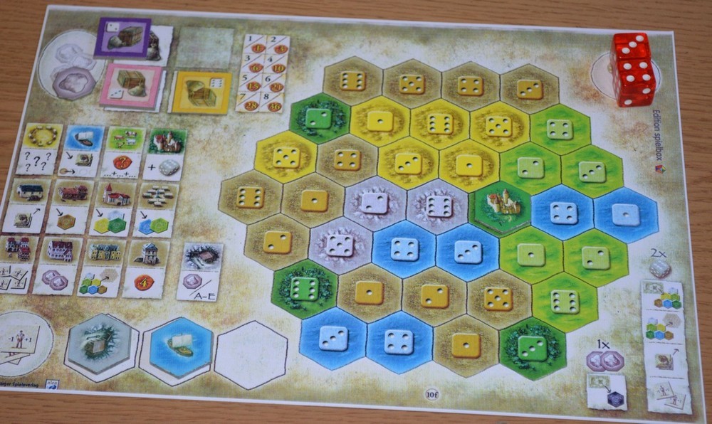 Замки Бургундии: планшет игрока